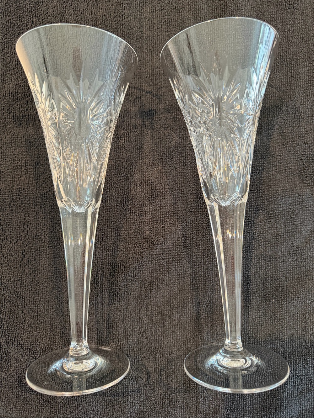 Waterford Crystal Millennium Series Champagne Flutes (Pair) - Picture 7 of 9